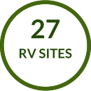 27 RV SITES